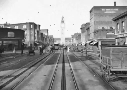1906 年的旧金山 3D 场景