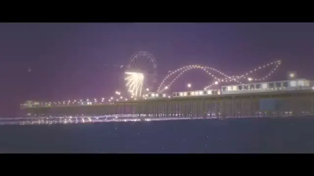 圣莫尼卡海滩的一天